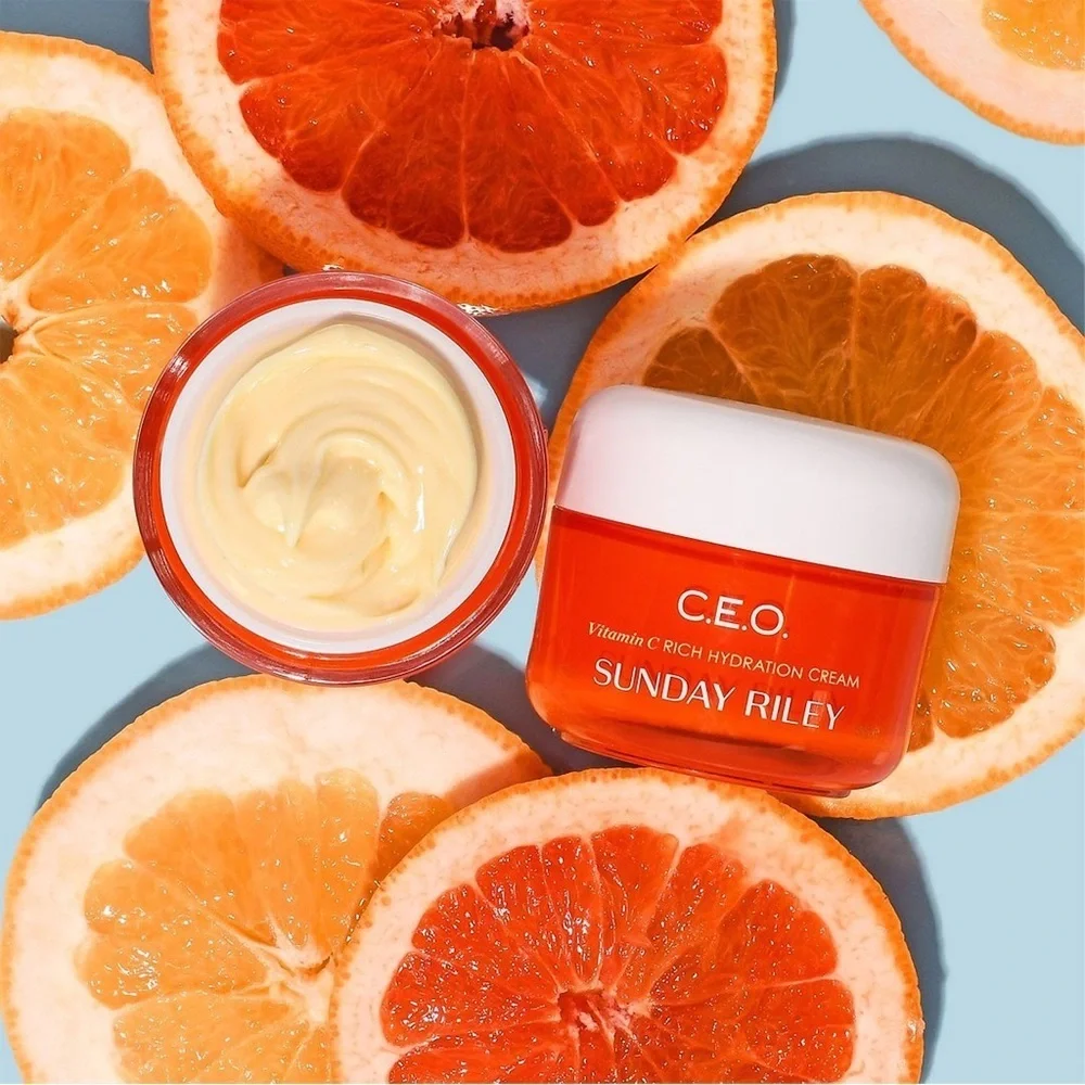 🍊 SUNDAY RILEY C.E.O. Vitamin C Brighten Tighten Body Butter 6.7 oz New
